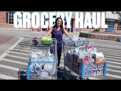 WALMART GROCERY HAUL | WHAT CAN $500 BUY AT WALMART VS COSTCO SHOPPING