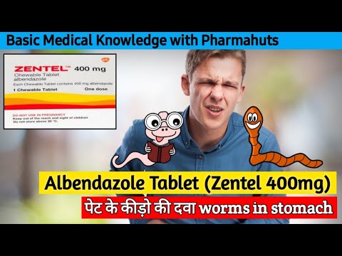 Albendazole 400 mg tablet