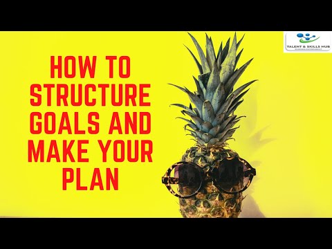 How to Structure Goals and Make Your Plan | Talent & Skills Hub