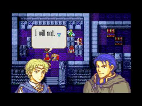 Hector/Zephiel Talk Battle Before Dawn Fire Emblem 7
