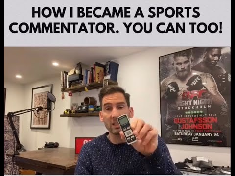 Sports commentator video 2