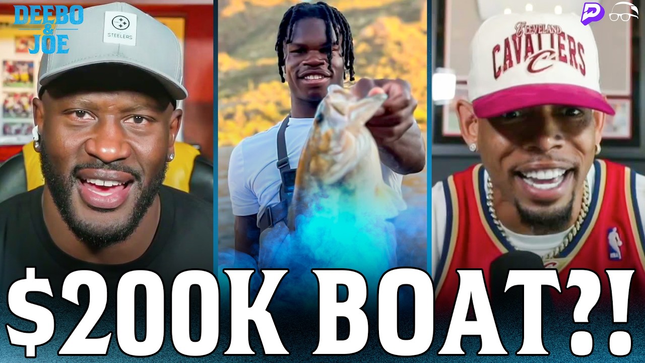 Travis Hunter’s $200K Bass Boat Is INSANE | Deebo & Joe