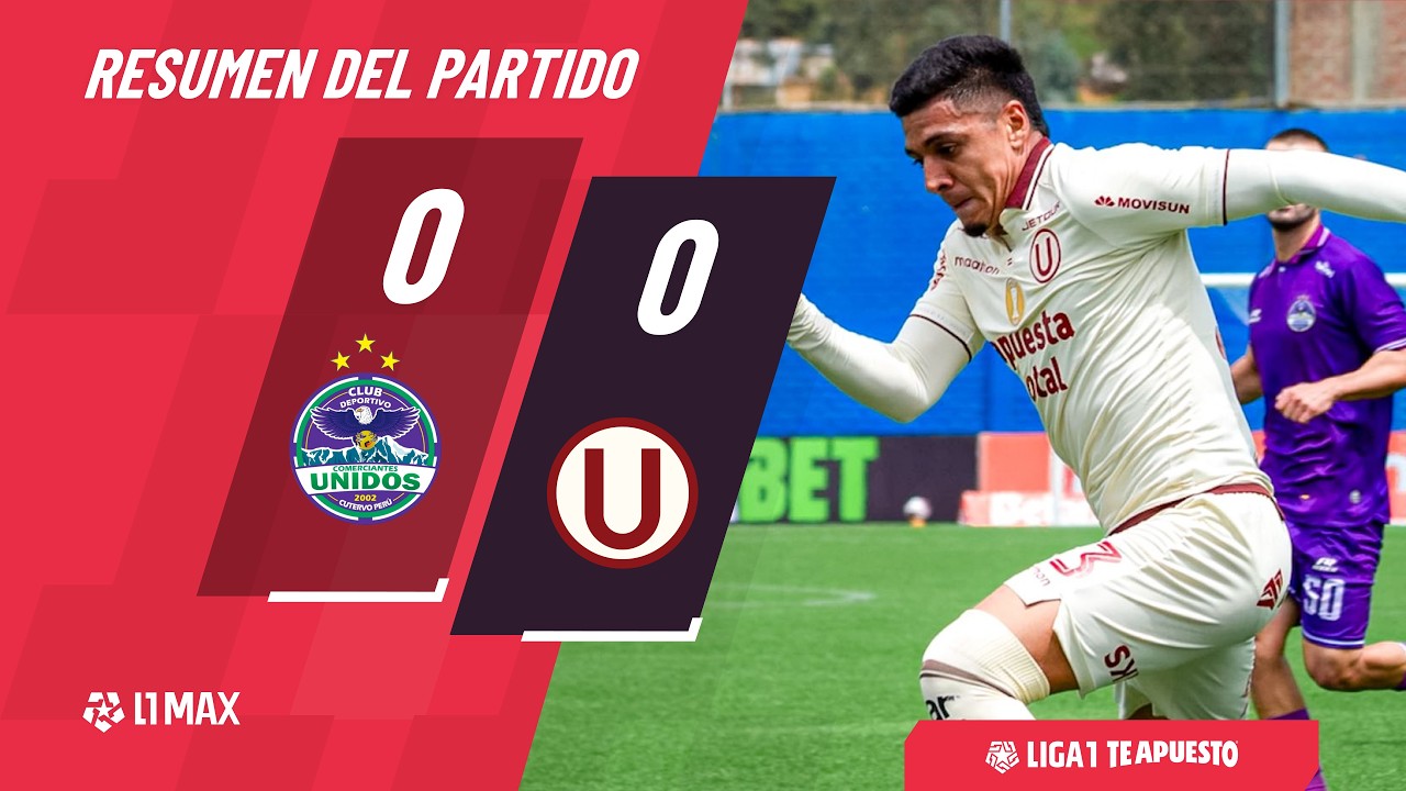 Comerciantes Unidos vs Universitario de Deportes Highlights