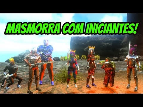 NOVA MASMORRA com os INICIANTES! SERÁ QUE AGORA A GENTE CONSEGUE?