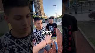 ¿Le darías un beso a mi amigo por $10000 😳😂