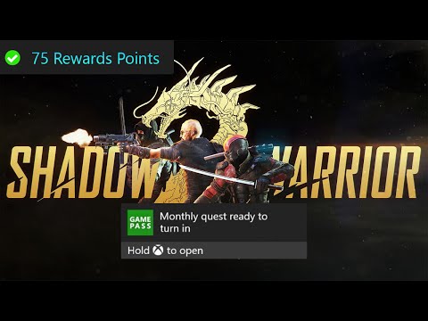 Shadow Warrior 2 Monthly Xbox Game Pass Quest Guide - Get 10,000 Money