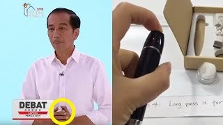 Alat Bantu Komunikasi Ini Mirip yang Dipegang Jokowi saat Debat, TKN Tantang Buka CCTV di Lokasi