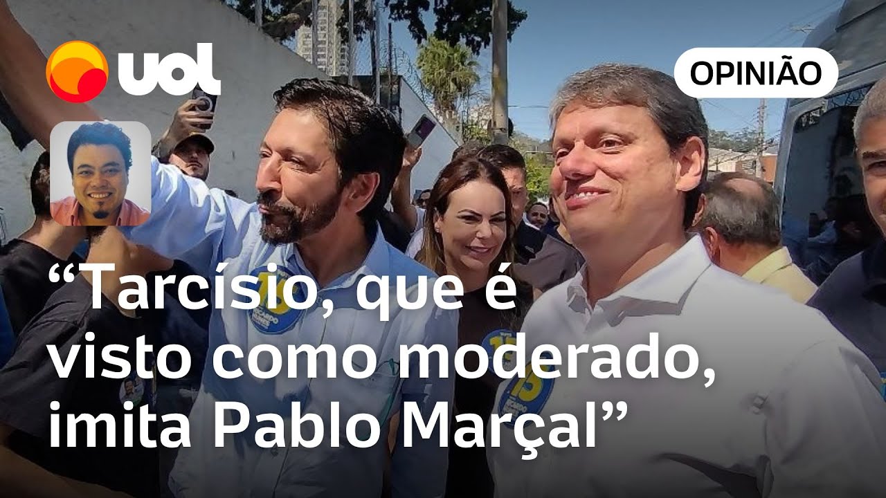 Tarcísio, o 'Moderado', imita Marçal e vincula Boulos e PCC no dia da eleição | Sakamoto