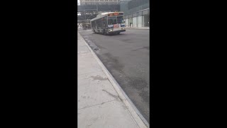 Queens, New York - Q69 Bus - Full Route - Clean Air Hybrid Electric Bus
