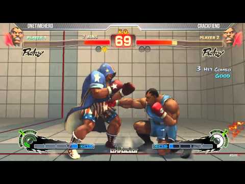 EX-Factor 1.2 (SSFIV:AE 2012) - Onetimehero (Balrog) vs. Crackfiend (Balrog)