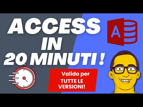 Tutorial su Access italiano in 20 minuti