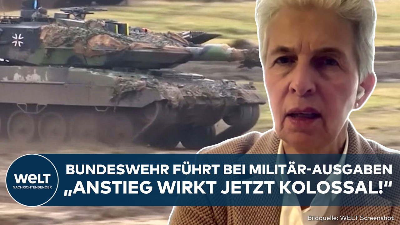 BUNDESWEHR: Beben durch SIPRI-Bericht! Militärausgaben auf Rekord - Deutschland an Spitze in Europa
