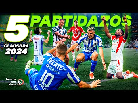 Los 5 PARTIDAZOS del CLAUSURA 2024