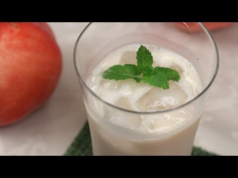 ピーチ ラッシー (インド ヨーグルト ドリンク) レシピ (Peach Lassi (Indian Yogurt Drink) Recipe)