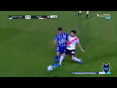 Godoy Cruz 0-1 River. Resumen y gol.