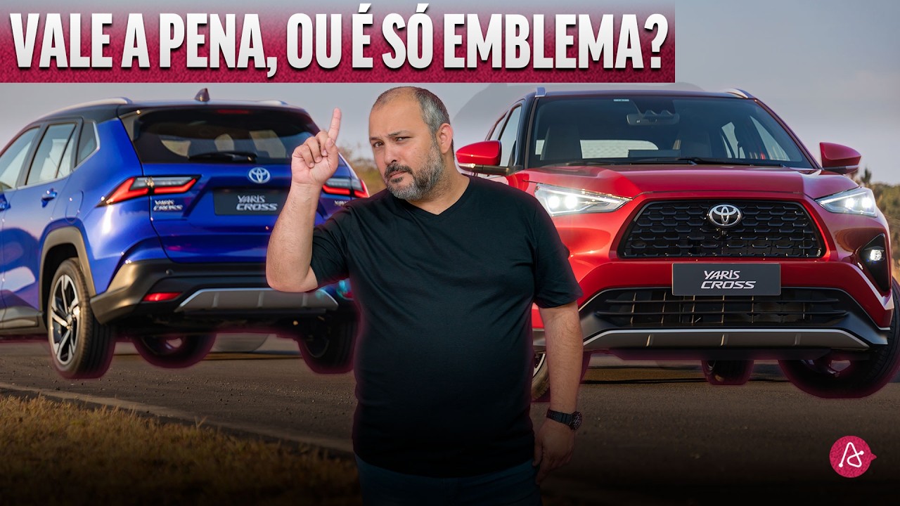 DESCUBRA SE  O TOYOTA YARIS HYBRID TEM CAIXA PARA DESBANCAR O LÍDER T-CROSS