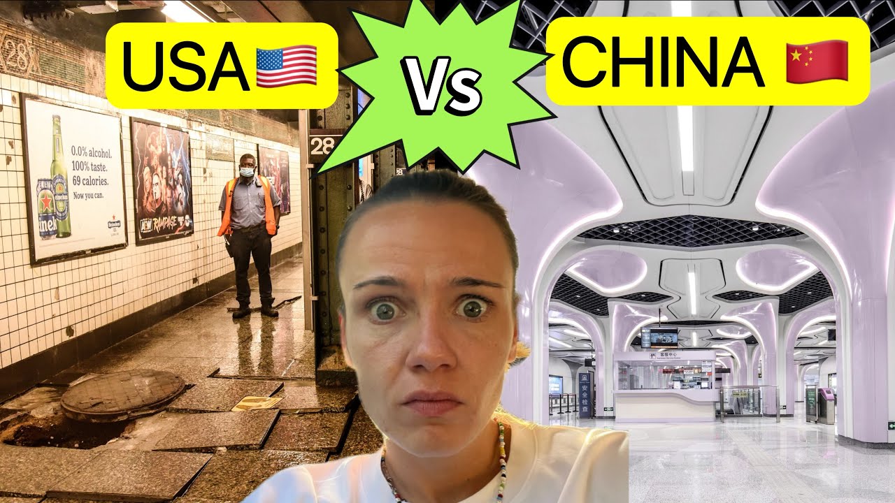 Living in China vs Living in America || 中国vs美国。。 我很震惊