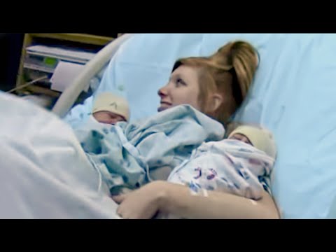 Natural Unmedicated Twin Labor & Delivery!