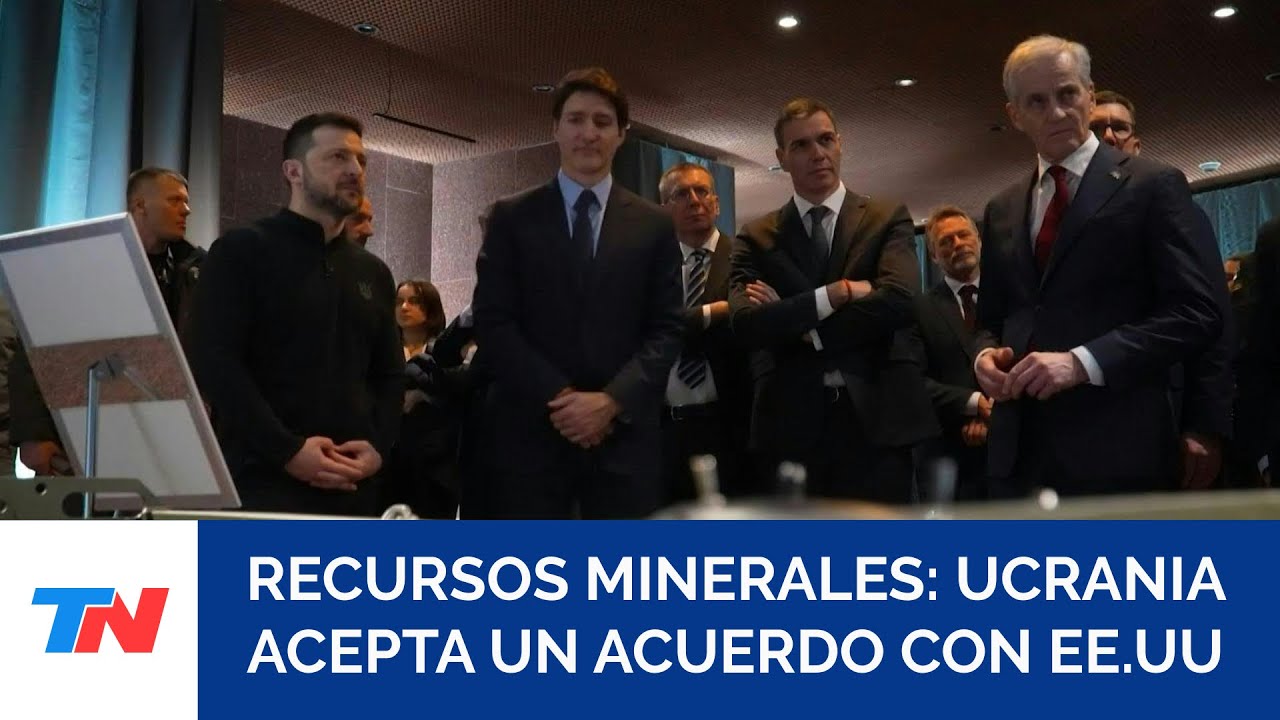 Ucrania acepta el acuerdo propuesto por Estados Unidos para explotar recursos minerales