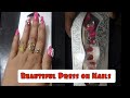 Meesho Beautiful Artificial Presson Nails ReusableNails Review Demo Nailart Nailextension Nails