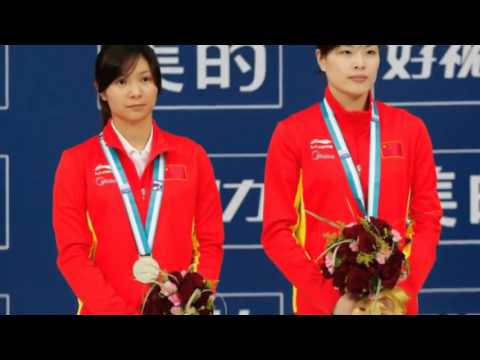 He Zi and Wu Minxia win Olympic Gold in Women's Synchronized 3m Springboard