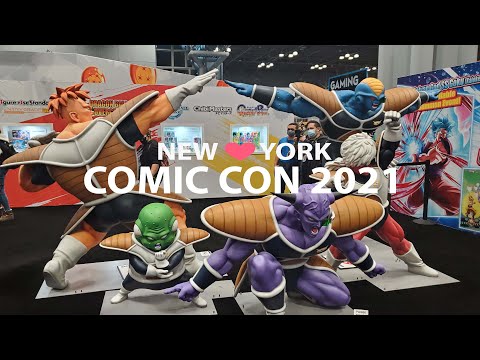 [4K]🇺🇲Walking ❤ NYC: Part 1 New York Comic Con 2021, (October 10, 2021) Sunday