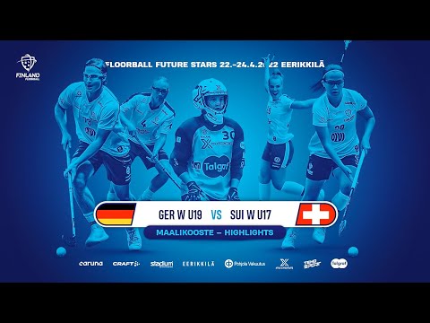 Highlights: GER W U19 v SUI W U17 (2022, Finland)