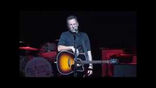 working on the highway ( pro shot) stand up for heros 2012 - bruce springsteen