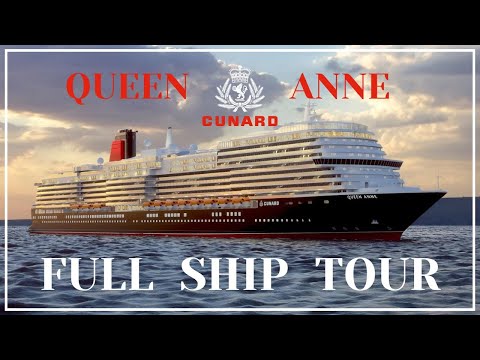 CUNARD Queen Anne Full Ship Tour