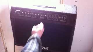 Video thumbnail for Carvin XV-212 2x12" twin guitar combo tube amplifier serviced and ready by Sam Lease
