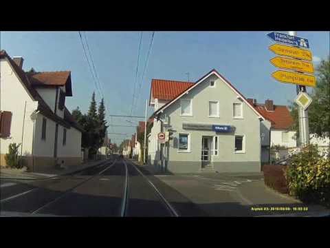 Ortsdurchfahrt an der Bergstraße/DA: Seeheim (SO rein, NW raus)