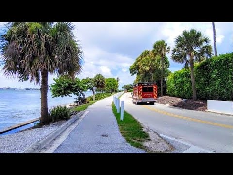 Virtual Walk in Palm Beach, Florida - 4K
