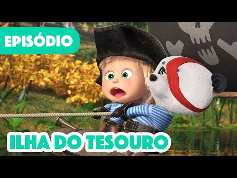 Capa de Masha e o Urso 🐻👱‍♀️ 💥 Novo episódio 2023 🏴‍☠️ Ilha Do Tesouro 🦜 (Episódio 89)