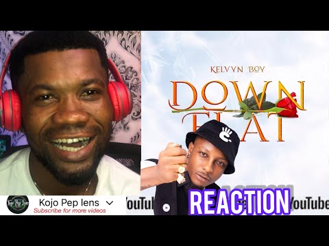 Kelvyn Boy "Down Flat" is 🔥🔥Official Music Video || REACTION ||