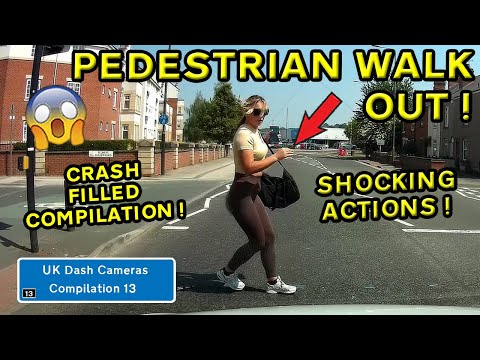 UK Dash Cameras - Compilation 13 - 2024 Bad Drivers, Crashes & Close Calls