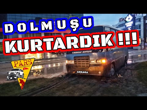 Dolmuşu Kurtardık | Pars Team Kurtarma Yol Yardım [Darda Kalana, Yolda Kalana!]