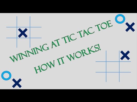 The Math behind Winning at Tic Tac Toe/ Naughts and Crosses Video