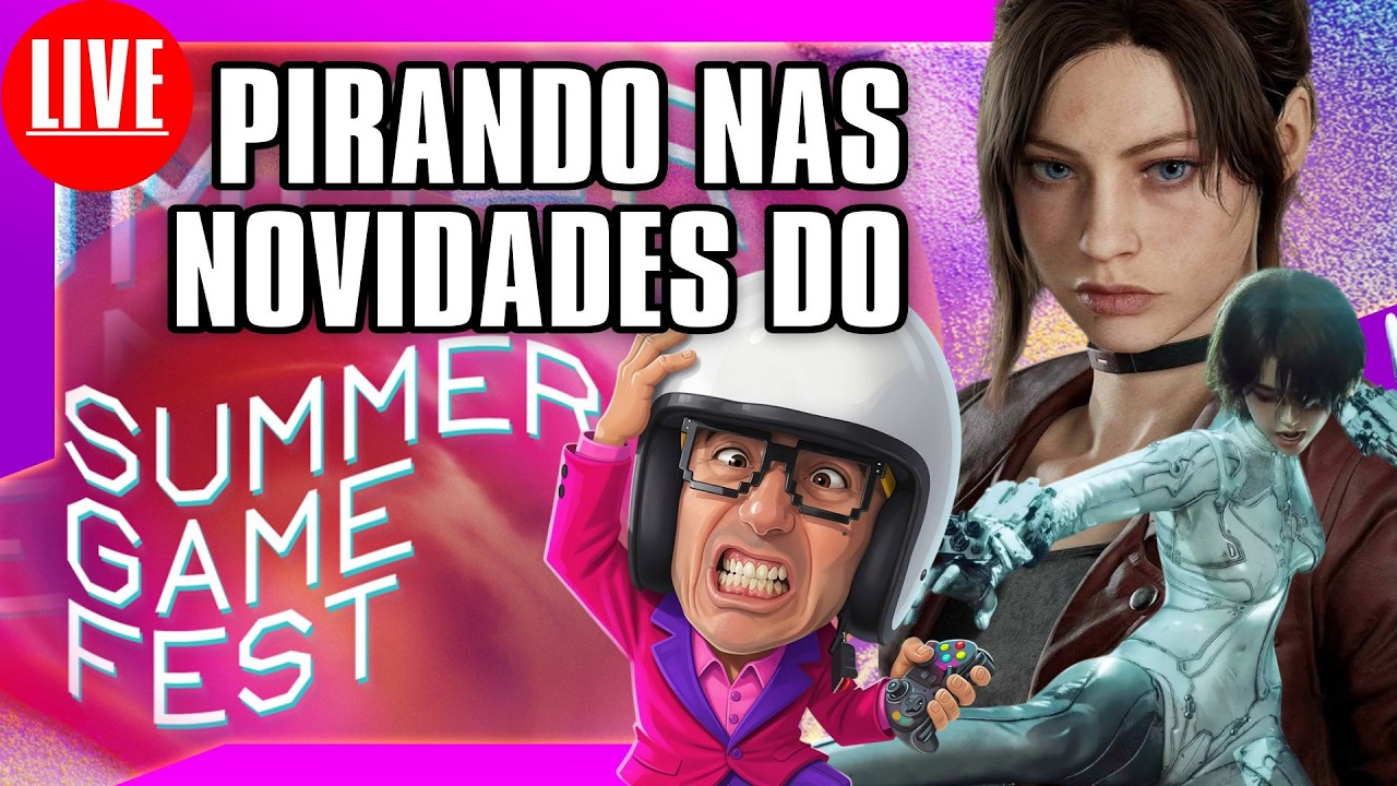 🎮🚨 AO VIVO  - RODRIGO VENDO AS MOVIDADES DO SUMMER GAME FEST 2026 #summergamesfest