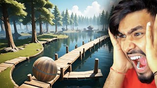 Can I Balanced The Ball From This Dangerous Place