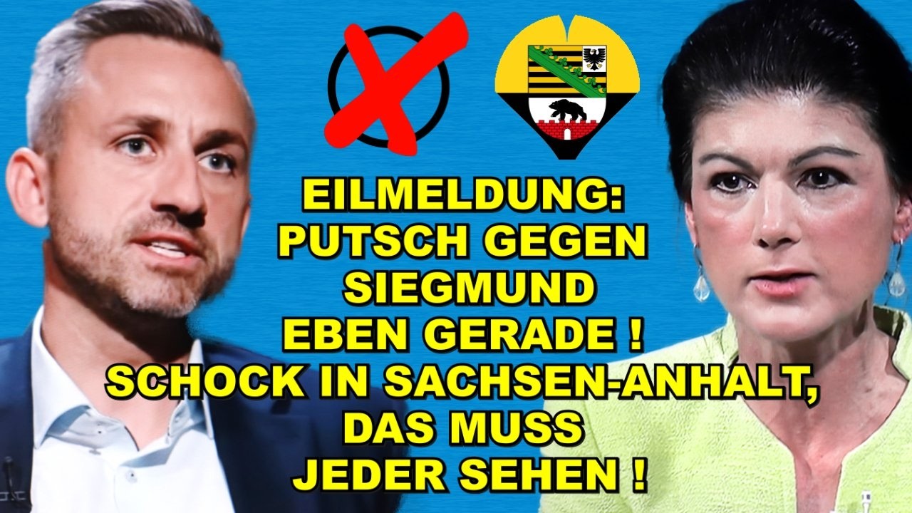 EIL: PUTSCH EBEN gegen Siegmund! SCHOCK!