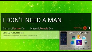 I DON&#39;T NEED A MAN | Pussycat Dolls | Karaoke | HD