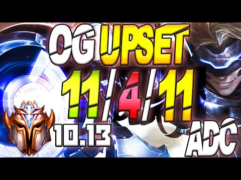 OG Upset Plays Ezreal vs Varus Bottom Lane - 10.13