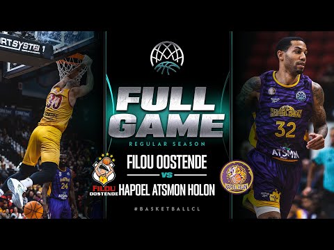 Filou Oostende v Hapoel Atsmon Holon | Full Game | Basketball Champions League 2022/23