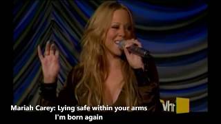 John Legend and Mariah Carey - &quot;Im Born Again&quot; Live HQ (with Lyric)