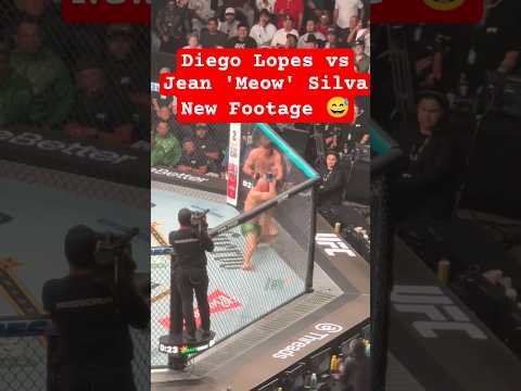 Diego Lopes vs Jean Silva New Footage 😳 #ufc #mma