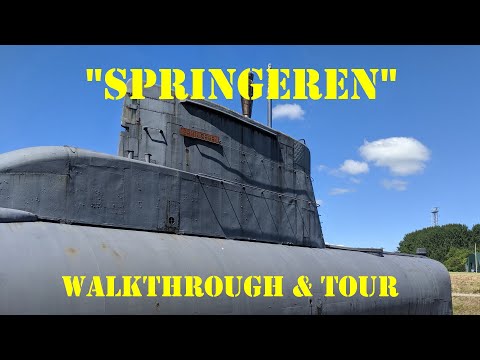 Danish Cold War Submarine Walkthrough & Tour - "Springeren"/S324
