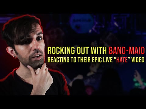 BAND-MAID - HATE? Reaction | Modern Metal Producer Reacts to @BANDMAID