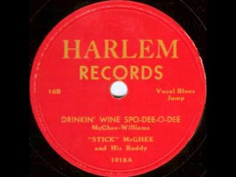 Stick McGhee - Drinkin' Wine Spo-Dee-O-Dee