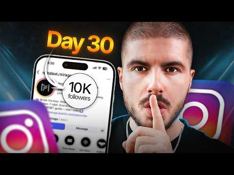 How to go from 0 to 10k followers in 1 month (Step by step)