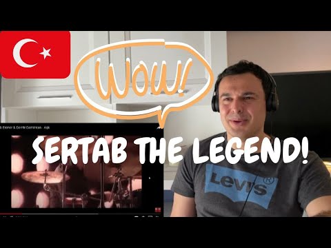Italian Reaction to Turkish Legend Sertab Erener & Demir Demirkan - Aşk - Live- this Women is LEGEND